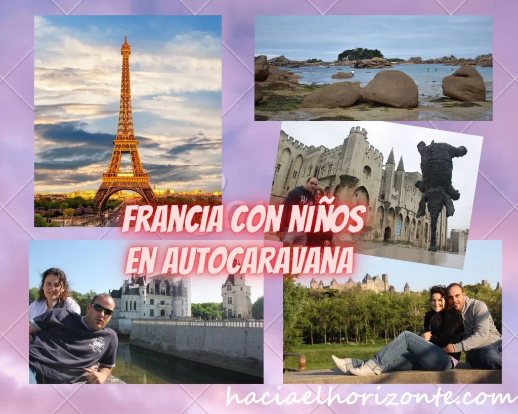 las mejores rutas por y sitios de Francia con niños en autocaravana