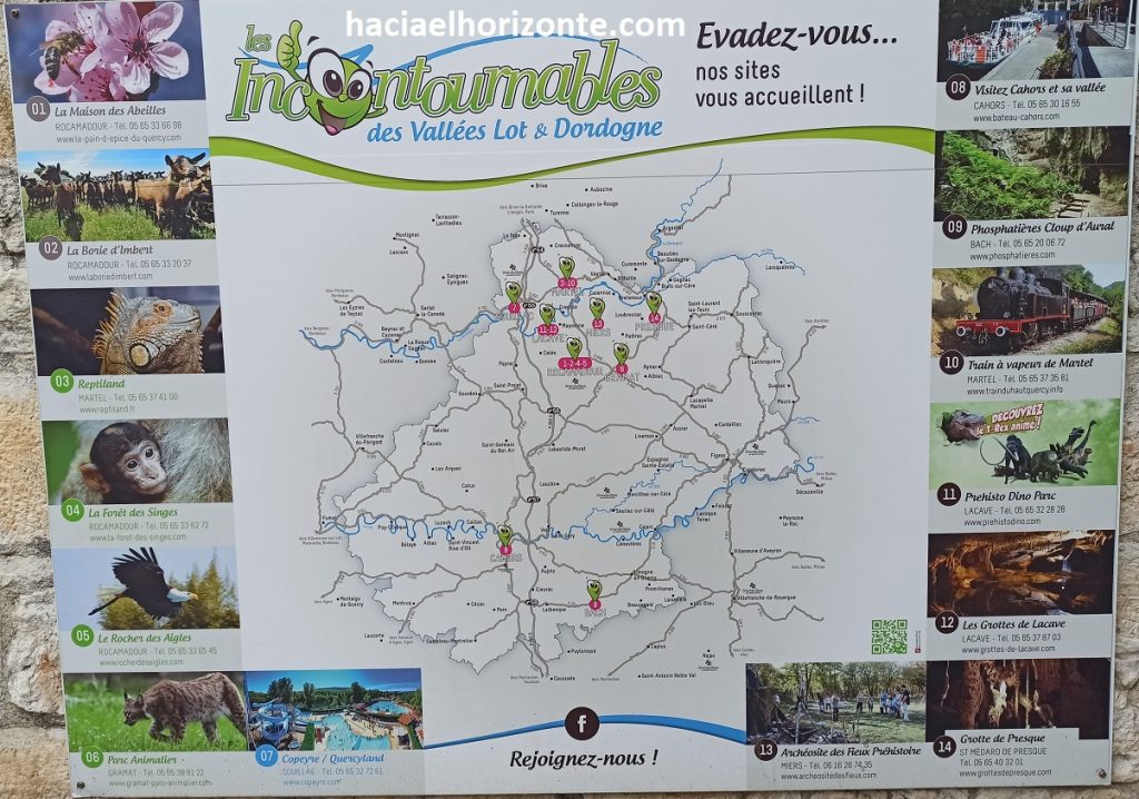 actividades con niños en Rocamadour valle Lot y Dordogne