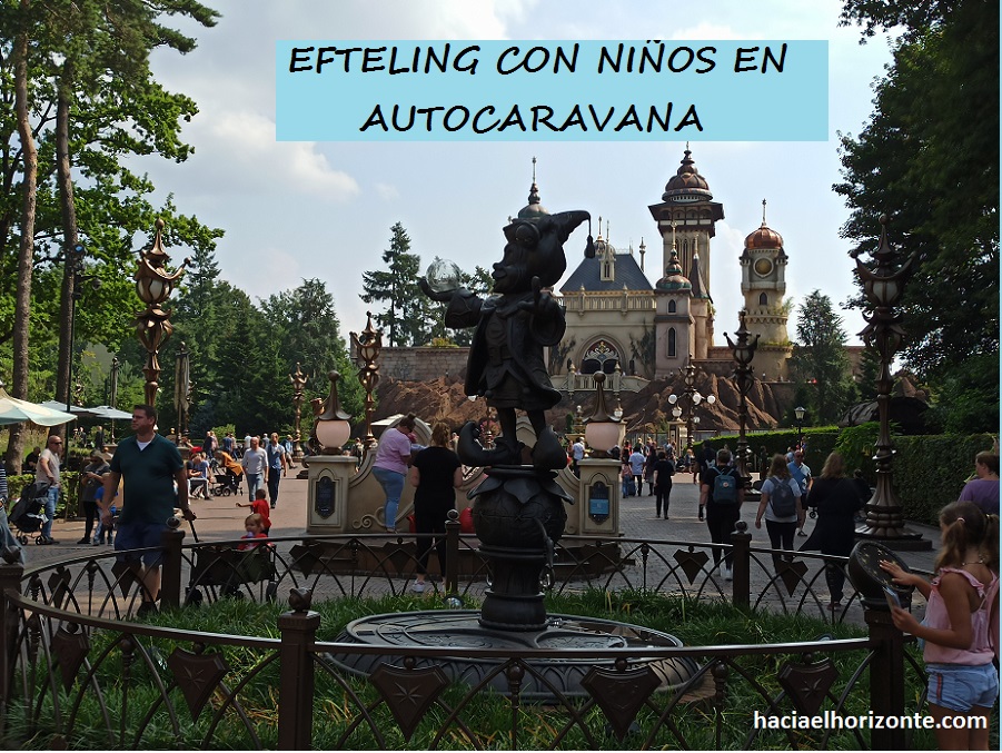 ir a efteling con niños en autocaravana