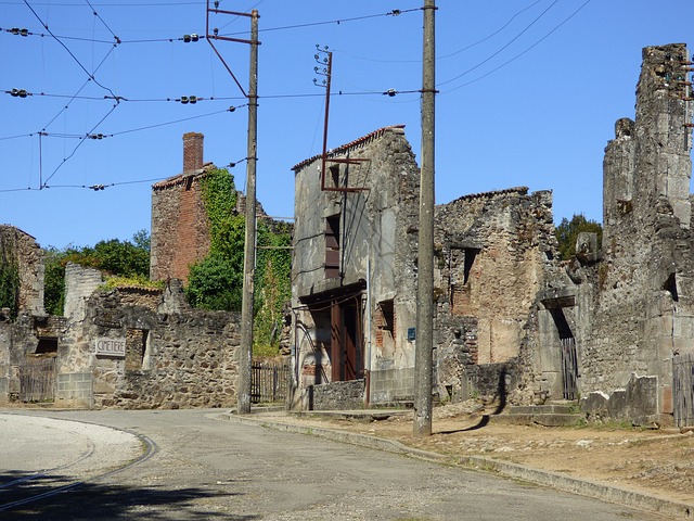 pueblo martir de ordaour sur glane