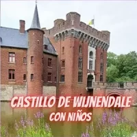 ir al castillo de wijnendale con niños en autocaravana