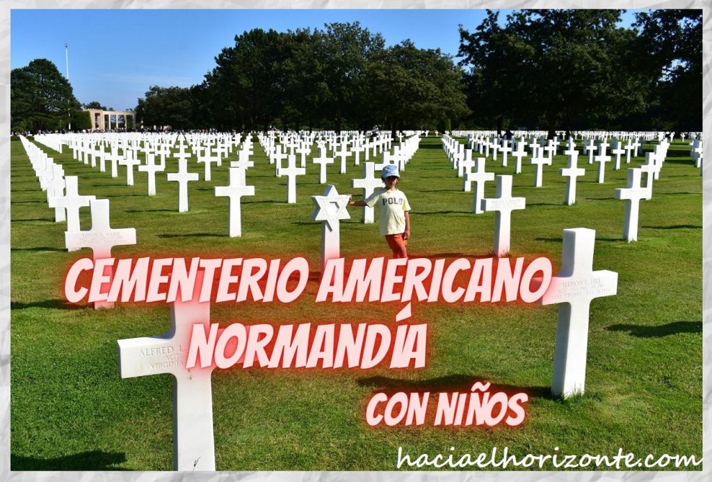 cementerio americano de normandía en Francia