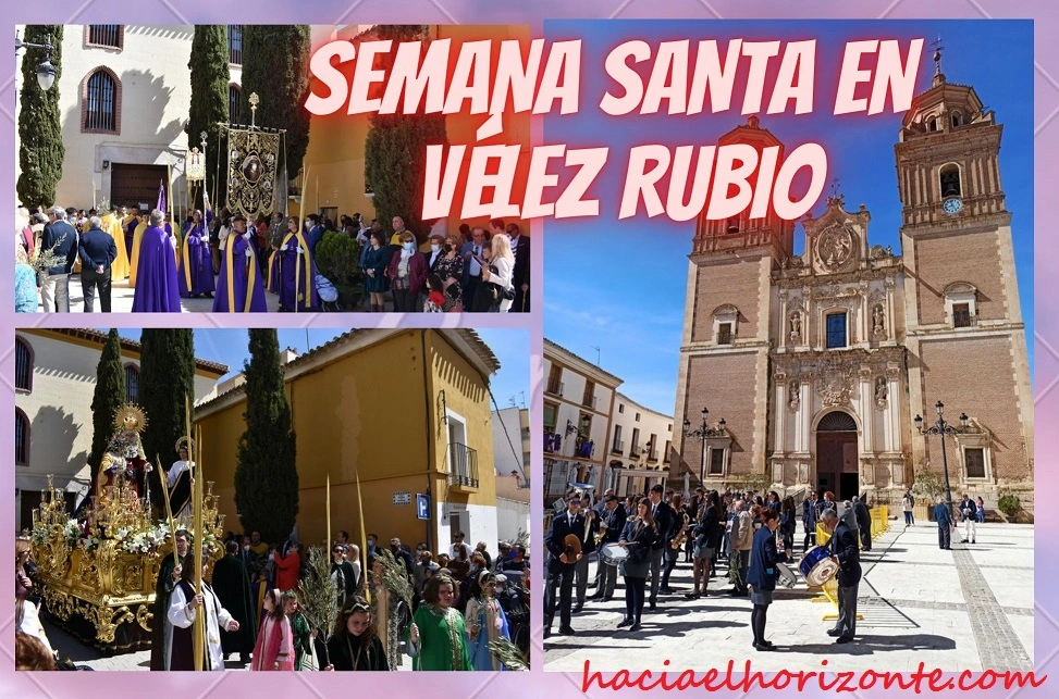 La semana santa en vélez rubio con niños declarada fiesta de Interés Turístico Nacional