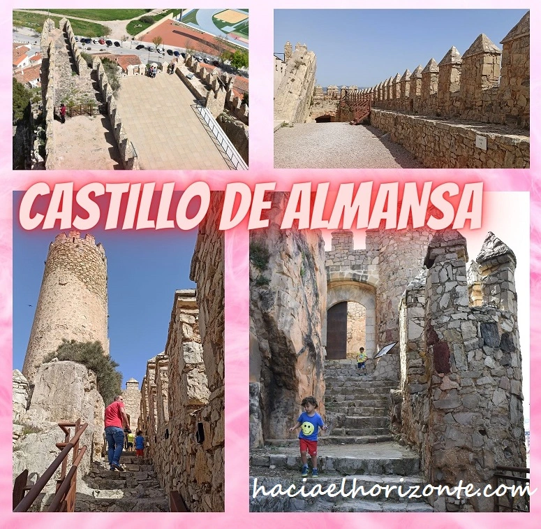 visitar el castillo de almansa con niños en autocaravana