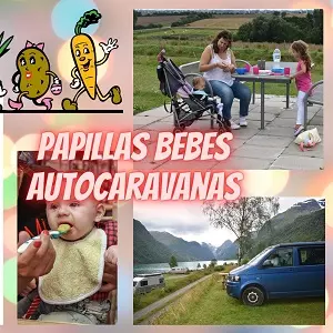 Como hacer papillas para bebes en furgoneta o autocaravana