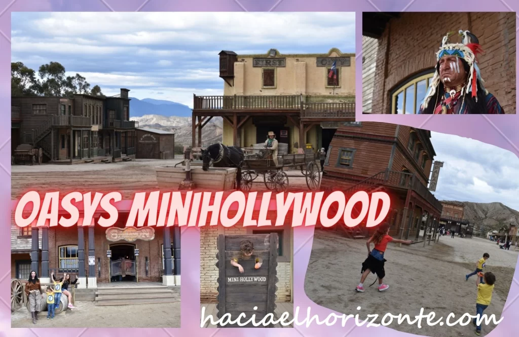 visitar Oasys minihollywood Almeria con niños en autocaravana