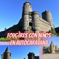 fougeres con niños en autocaravana