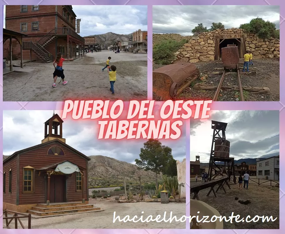 visitar el pueblo y las casas del Oeste con niños en autocaravana