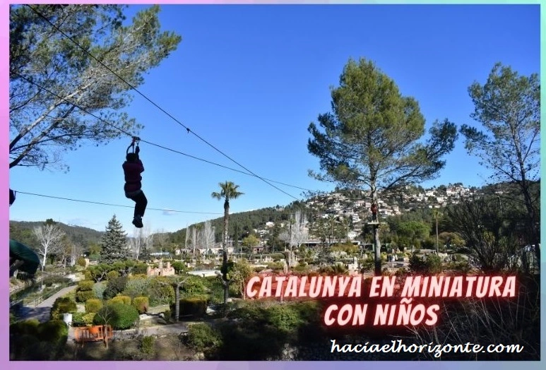 catalunya en miniatura con niños