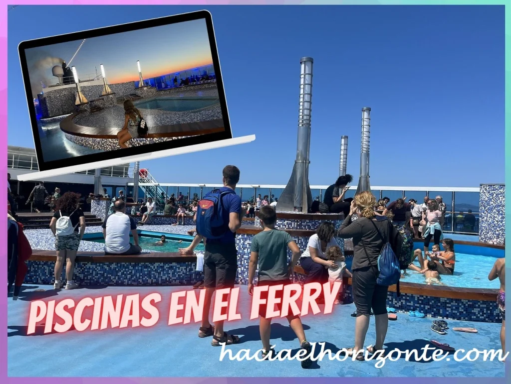 no te olvides el bañador en el ferry