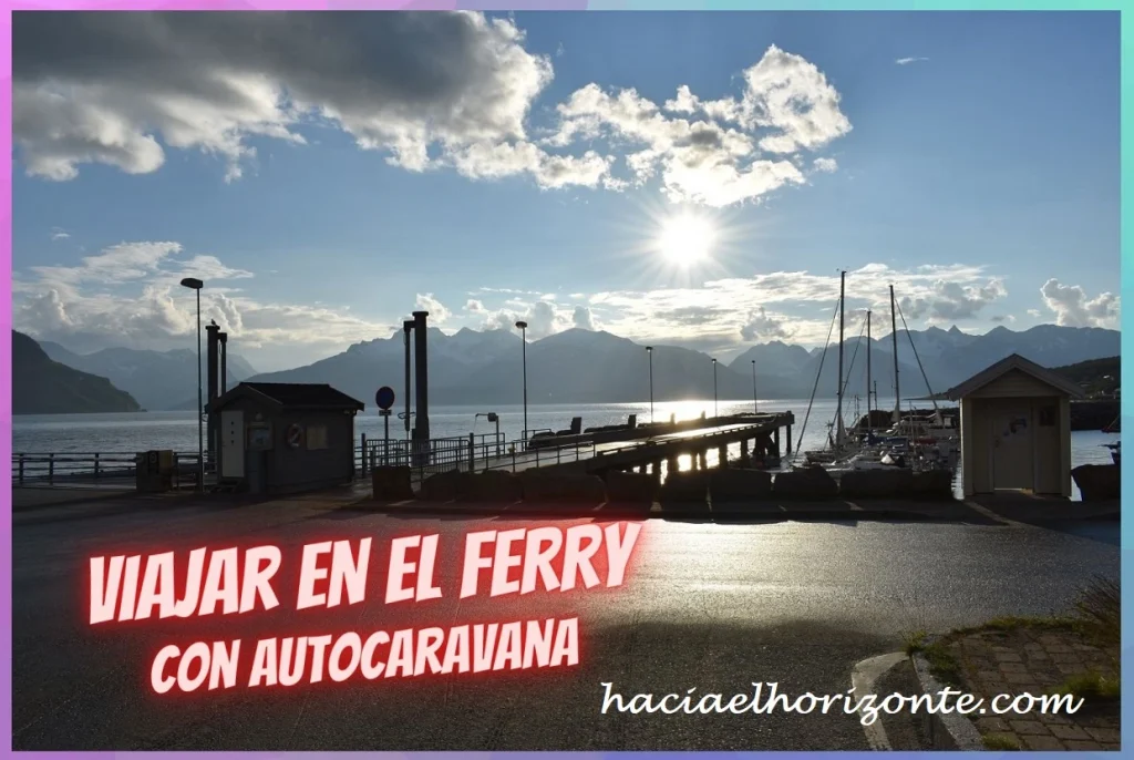 viajar con niños en ferry en autocaravana